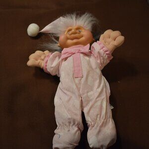 Vintage 1991 Bedtime Troll Doll